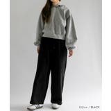 カットスエードイージーパパカットスエードイージーパンツ レディース 春 | aquagarage | 詳細画像11