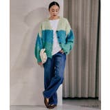 グラデーションニットカーディガン 秋 冬 M レディース | aquagarage | 詳細画像7