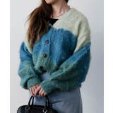 グラデーションニットカーディガン 秋 冬 M レディース | aquagarage | 詳細画像8