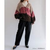 グラデーションニットカーディガン 秋 冬 M レディース | aquagarage | 詳細画像14