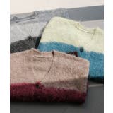 グラデーションニットカーディガン 秋 冬 M レディース | aquagarage | 詳細画像16