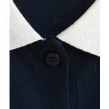 バイカラー襟付きニットワンピース 春 夏 M | aquagarage | 詳細画像13 