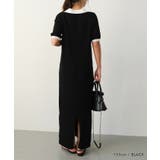 バイカラー襟付きニットワンピース 春 夏 M | aquagarage | 詳細画像5 