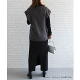 ファンシーヤーン前ボタンベスト | aquagarage | 詳細画像14