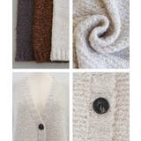 ファンシーヤーン前ボタンベスト | aquagarage | 詳細画像15