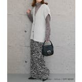 ファンシーヤーン前ボタンベスト | aquagarage | 詳細画像6