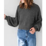 クルーネックシャギーニットトップス | aquagarage | 詳細画像15