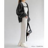 MIXシャギーニットカーディガン 秋 冬 M レディース | aquagarage | 詳細画像17