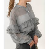 フリルブラウス 春 秋 レディース | aquagarage | 詳細画像3