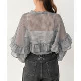 フリルブラウス 春 秋 レディース | aquagarage | 詳細画像5