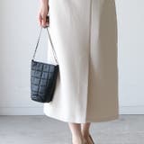 ブラック | 小ぶりなサイズが可愛い♪キルティングバケツミニショルダーバッグ | aquagarage