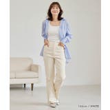 スクエアカットリブニットタンクトップ 春 夏 秋 | aquagarage | 詳細画像10 