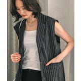 スクエアカットリブニットタンクトップ 春 夏 秋 | aquagarage | 詳細画像9 