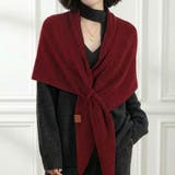 レッド | 大判三角マフラー  秋 冬 | aquagarage