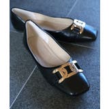 歩きやすさと美しさを兼ね備えたビット付きローヒールパンプス | aquagarage | 詳細画像9