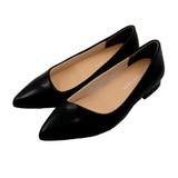 ブラック | アシンメトリーローヒールパンプス | aquagarage