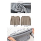 楽だけどとびきり女性らしい♪スリットデザインのゆるニットトップス | aquagarage | 詳細画像16