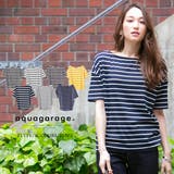 Tシャツ カットソー マリン | aquagarage | 詳細画像1