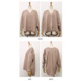 Vネック シャツ ブラウス | aquagarage | 詳細画像7