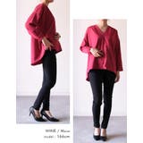 Vネック シャツ ブラウス | aquagarage | 詳細画像11