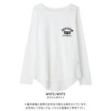 ホワイト×ホワイト | ラグランスリーブ Tシャツ カットソー | aquagarage