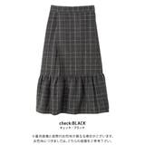 ミディスカート 裾ラッフル レディース | aquagarage | 詳細画像2 