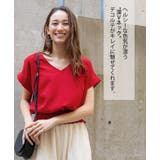 ブラウス 深Vネック ウエストギャザー | aquagarage | 詳細画像10