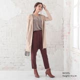 ラップ風テーパードパンツ ボトムス レディース | aquagarage | 詳細画像14 