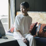 ラフな大人の余裕を醸し出す！クルーネックビッグTシャツ | aquagarage | 詳細画像2 