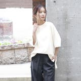 ホワイト | ラフな大人の余裕を醸し出す！クルーネックビッグTシャツ | aquagarage