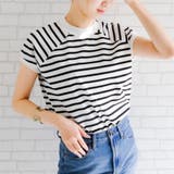 ボーダーホワイト | トップス カットソー レディース | aquagarage