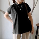 ブラック | トップス カットソー レディース | aquagarage