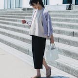 ブラック | 大人らしい着こなしが楽しめる!ストレッチタイトスカート | aquagarage