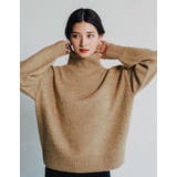 ふわふわの質感でチクチクしない!ボトルネックボリューム袖ニット | aquagarage | 詳細画像10