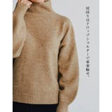 ふわふわの質感でチクチクしない!ボトルネックボリューム袖ニット | aquagarage | 詳細画像6