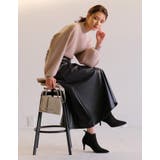 可愛く着痩せする♪長袖バルーンスリーブニット | aquagarage | 詳細画像15