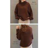 着るだけで旬コーデ見えする優秀アイテム! ハイネックチャンキーニット | aquagarage | 詳細画像11