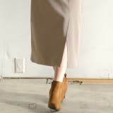 女性らしいムードが感じられる！フロントスリットHラインスカート | aquagarage | 詳細画像6 