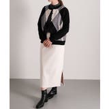 裏起毛で肌寒い季節もあたたか！ リブタイトロングスカート | aquagarage | 詳細画像30 