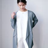 さらりと羽織れる軽さが魅力!接触冷感ロングカーディガン | aquagarage | 詳細画像2