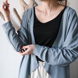 さらりと羽織れる軽さが魅力!接触冷感ロングカーディガン | aquagarage | 詳細画像9