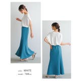 すっきり美ラインでサラッと快適!ドルマンスリーブサマーニットトップス | aquagarage | 詳細画像18