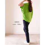 すっきり美ラインでサラッと快適!ドルマンスリーブサマーニットトップス | aquagarage | 詳細画像23