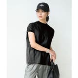 ブラック | カジュアルなのに上品魅せ!モックネックTシャツ | aquagarage