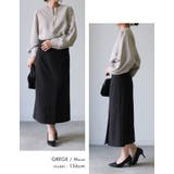 ネックレスいらずの華やかなデザイン♪パール付きキーネックブラウス オフィスカジュ… | aquagarage | 詳細画像19 