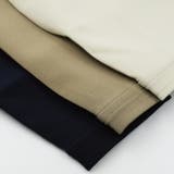 フロントの飾りボタンが上品で大人っぽいキーネックブラウス オフィスカジュアル | aquagarage | 詳細画像4