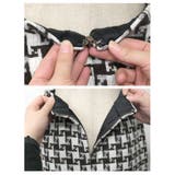 レトロで大人っぽい雰囲気を演出♪総柄ツイードタイトスカート | aquagarage | 詳細画像10