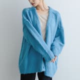ライトブルー | ずっと着ていたくなる肌触り!シャギーニットカーディガン | aquagarage