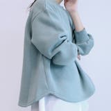 ブルーグレー | 裏起毛だから寒い季節もあったかい!ラウンドテール裏起毛スウェット | aquagarage