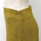 新色登場！動く度にひらりと揺れるフェミニンな1枚！スエードフレアロングスカート | aquagarage | 詳細画像34 